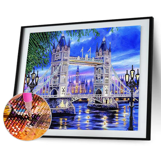 Tower Bridge - Special Shaped Drill Diamond Painting 40*30CM