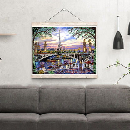 Eiffel Tower - Special Shaped Drill Diamond Painting 40*30CM