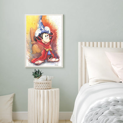 Magician Mickey - Full Square Drill Diamond Painting 40*50CM