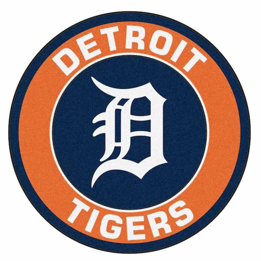 Major League Baseball Detroit Tigers - Full Round Drill Diamond Painting 30*30CM