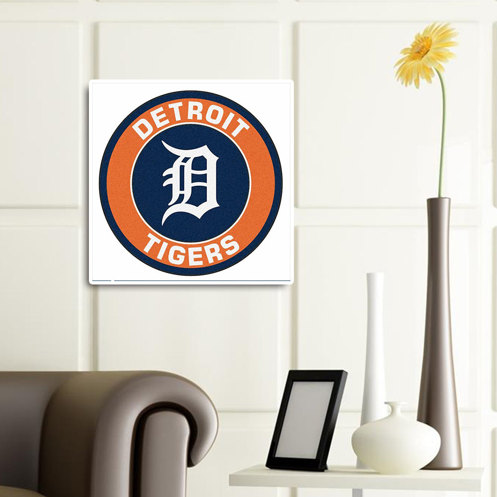 Major League Baseball Detroit Tigers - Full Round Drill Diamond Painting 30*30CM