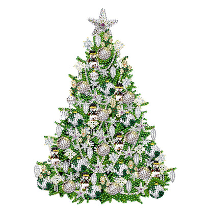 Christmas Tree - Special Shaped Drill Diamond Painting 30*40CM