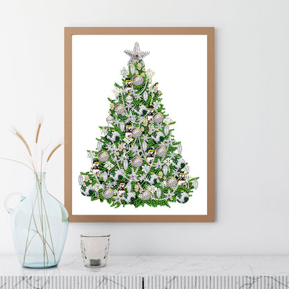 Christmas Tree - Special Shaped Drill Diamond Painting 30*40CM