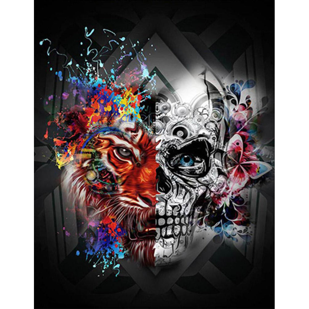 Skeleton - Full Round Drill Diamond Painting 40*50CM