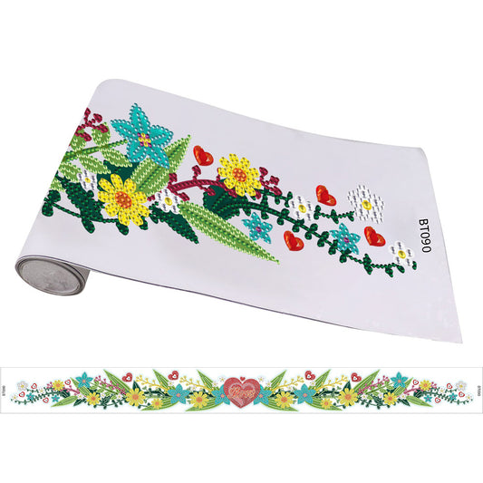 5D Decorative Tapes 1M Long DIY Free Cutting for DIY Crafts Scrapbooking Present