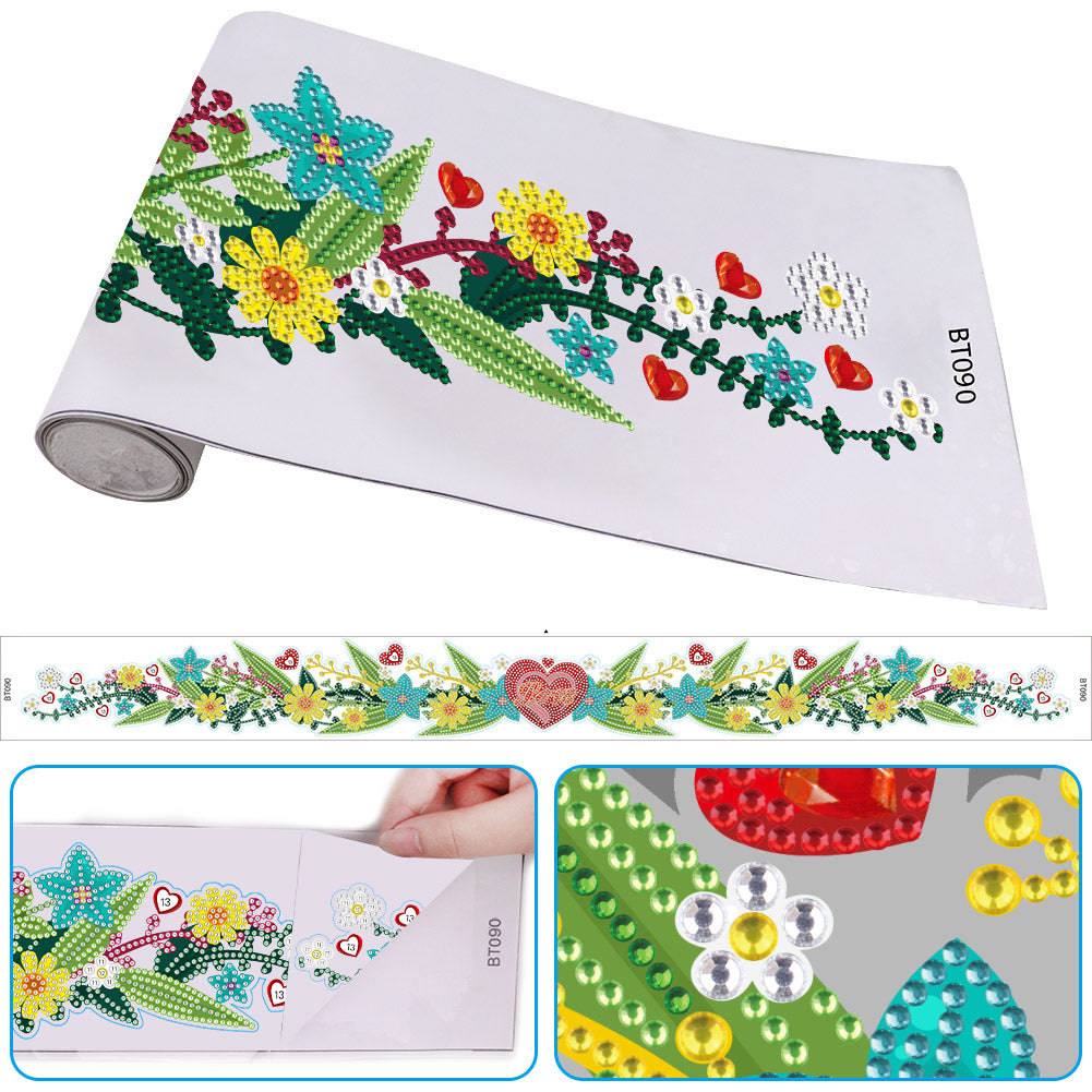 5D Decorative Tapes 1M Long DIY Free Cutting for DIY Crafts Scrapbooking Present