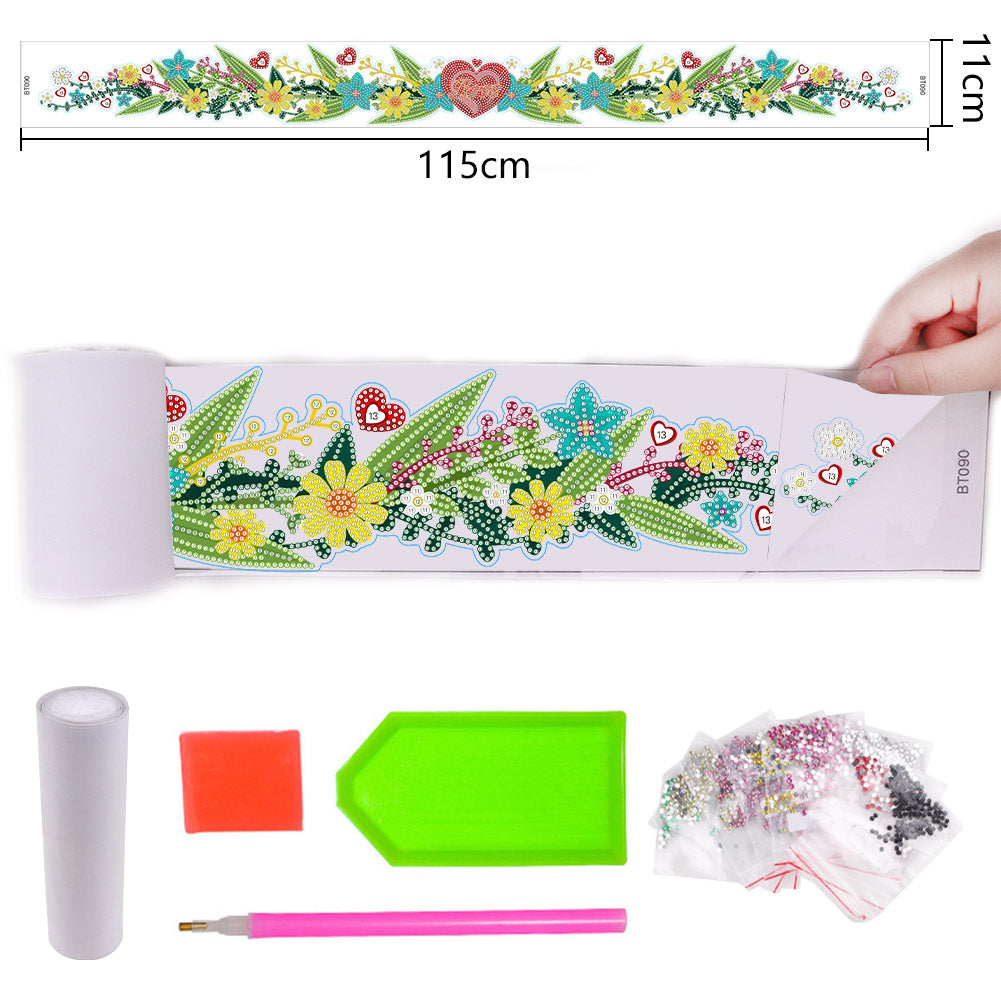 5D Decorative Tapes 1M Long DIY Free Cutting for DIY Crafts Scrapbooking Present