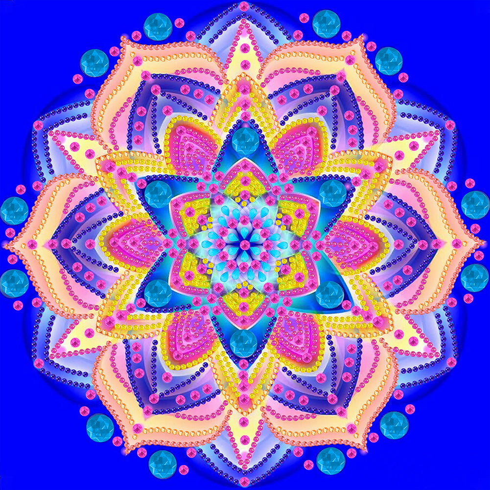 Mandala - Special Shaped Drill Diamond Painting 30*30cm
