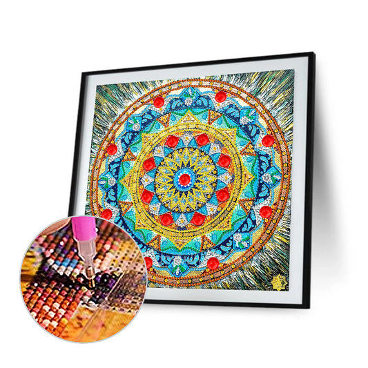 Mandala - Special Shaped Drill Diamond Painting 30*30cm