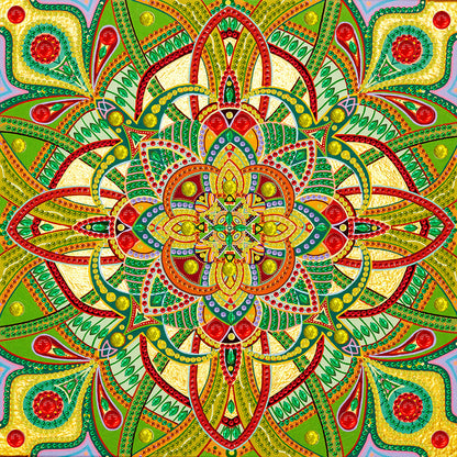 Mandala - Special Shaped Drill Diamond Painting 30*30cm