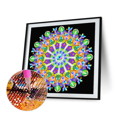 Mandala - Special Shaped Drill Diamond Painting 30*30cm