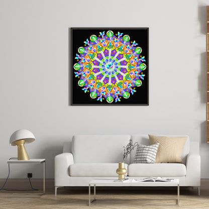 Mandala - Special Shaped Drill Diamond Painting 30*30cm