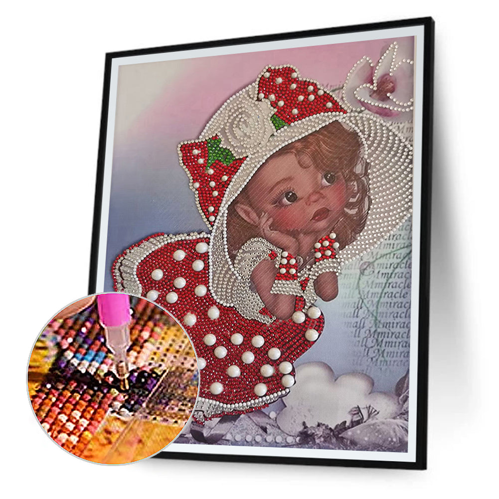 Baby - Special Shaped Drill Diamond Painting 30*40CM