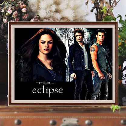 Twilight 3: Eclipse - Full Round Drill Diamond Painting 50*40CM