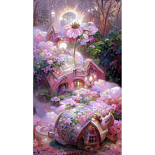Daisy Manor - Full Square Drill Diamond Painting 40*70CM