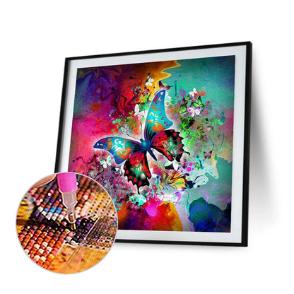 Butterfly - Full Square Drill Diamond Painting 30*30CM