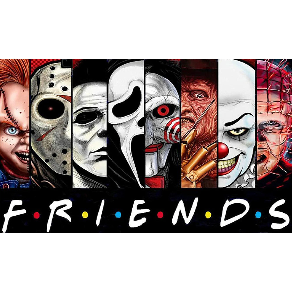 Horror Movie - Full Square Drill Diamond Painting 55*35CM