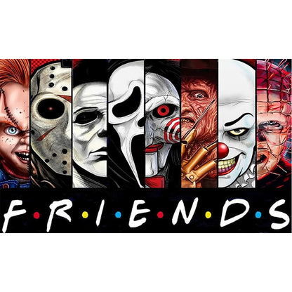 Horror Movie - Full Square Drill Diamond Painting 55*35CM