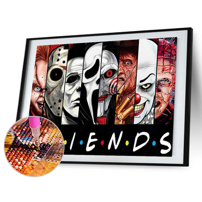 Horror Movie - Full Square Drill Diamond Painting 55*35CM