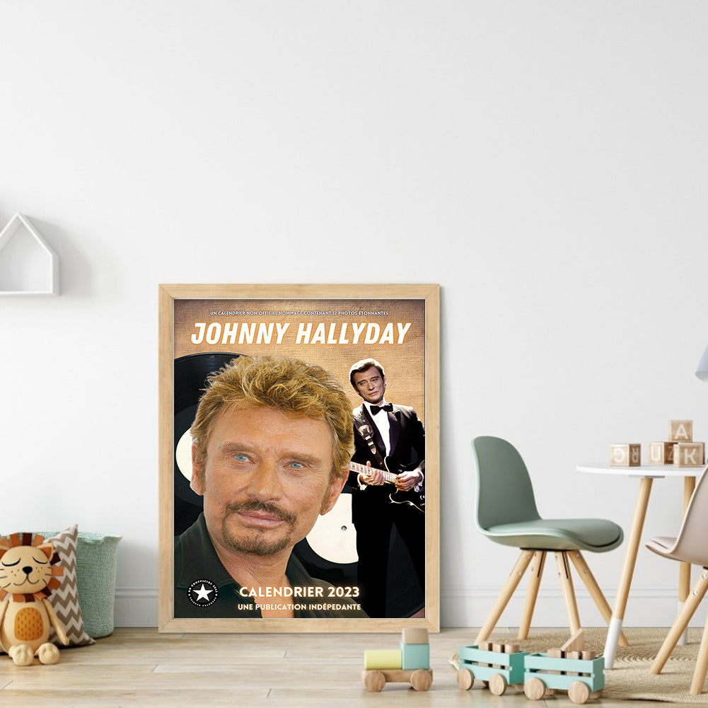 Johnny Haley - Full Round Drill Diamond Painting 30*40CM