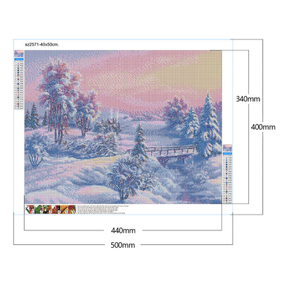 Ice World - Full Round Drill Diamond Painting 50*40CM