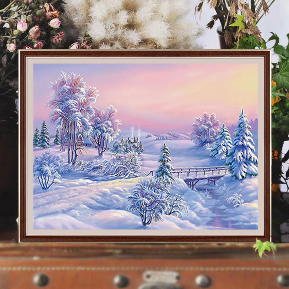 Ice World - Full Round Drill Diamond Painting 50*40CM