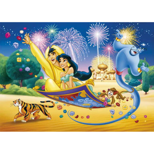 Aladdin - Full Round Drill Diamond Painting 40*30CM