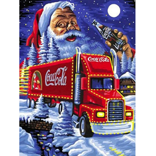 Santa Claus - Full Round Drill Diamond Painting 40*50CM