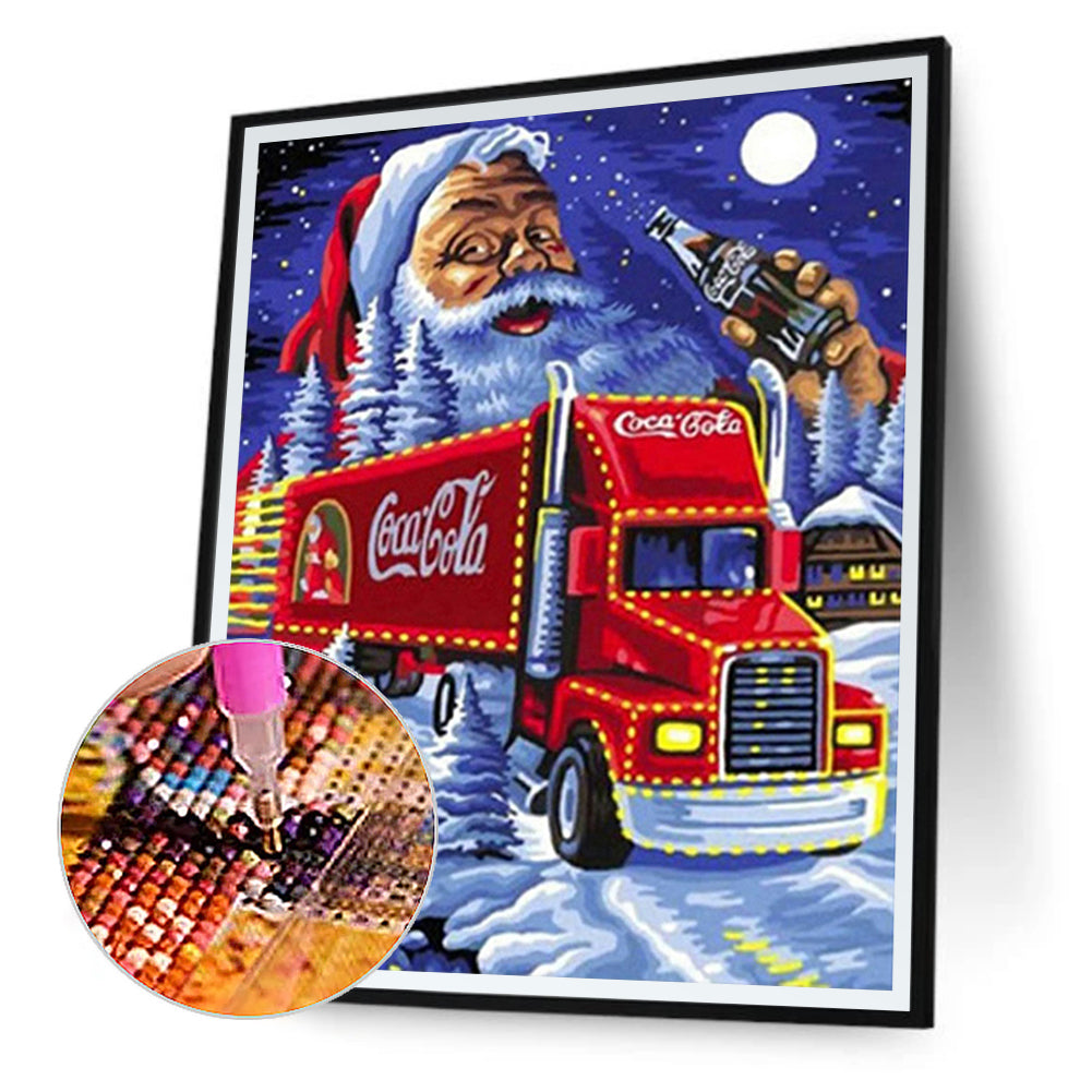 Santa Claus - Full Round Drill Diamond Painting 40*50CM