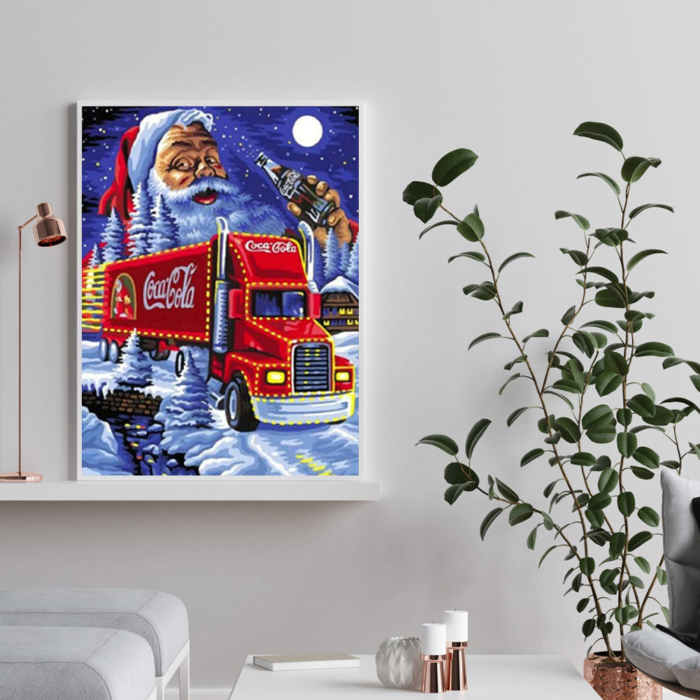 Santa Claus - Full Round Drill Diamond Painting 40*50CM