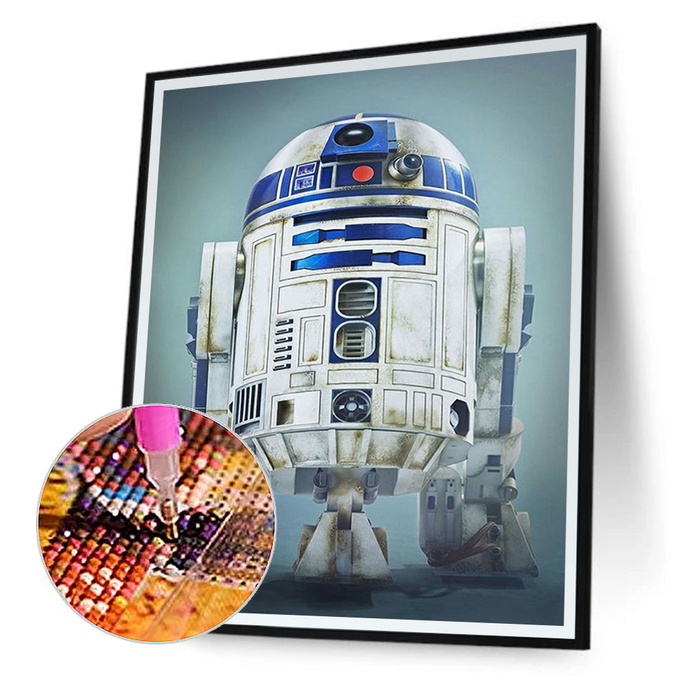 Robot - Full Round Drill Diamond Painting 40*50CM
