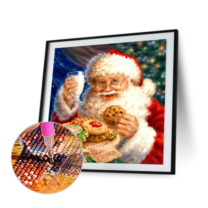 Santa Claus - Full Square Drill Diamond Painting 30*30CM