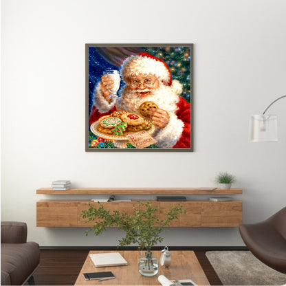 Santa Claus - Full Square Drill Diamond Painting 30*30CM