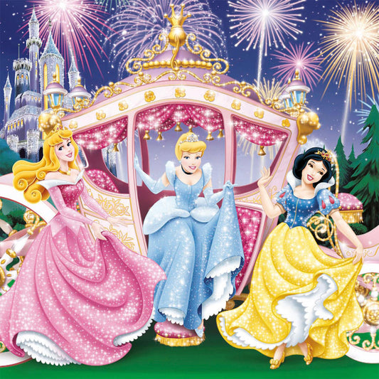 Disney Princess - Full Round Drill Diamond Painting 30*30CM