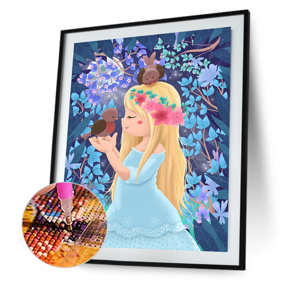 Fairy Princess - Full Round Drill Diamond Painting 30*40CM