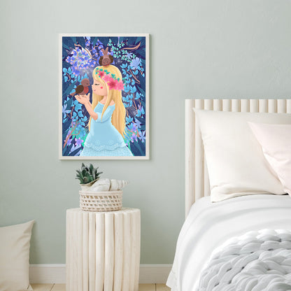 Fairy Princess - Full Round Drill Diamond Painting 30*40CM