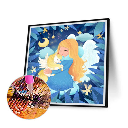 Little Mermaid - Full Round Drill Diamond Painting 40*40CM