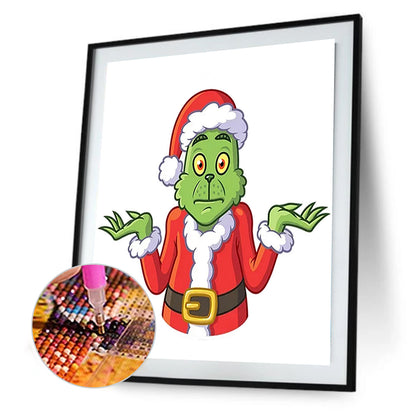 Grinch - Full Round Drill Diamond Painting 30*40CM