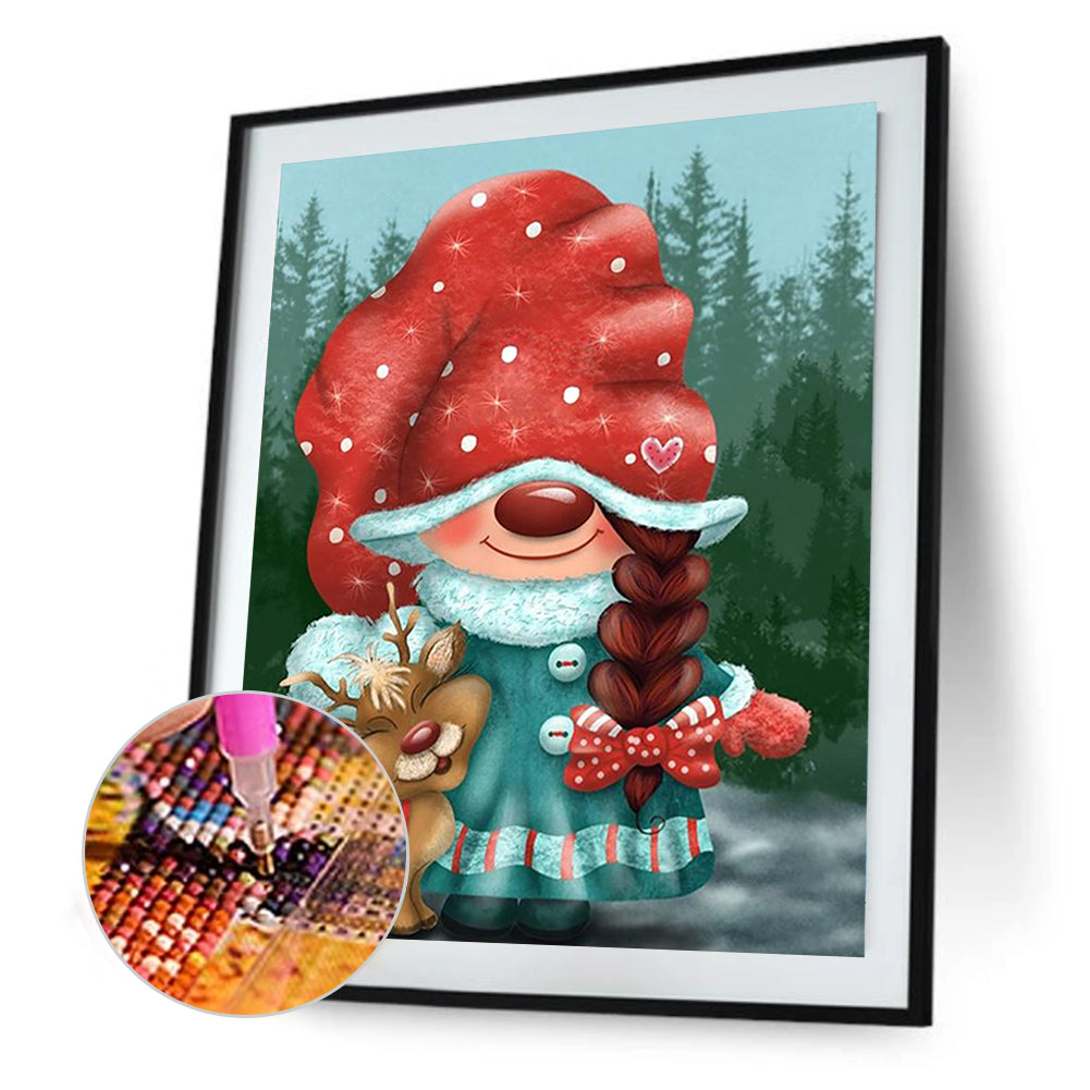 Goblin Girl - Full Round Drill Diamond Painting 30*40CM