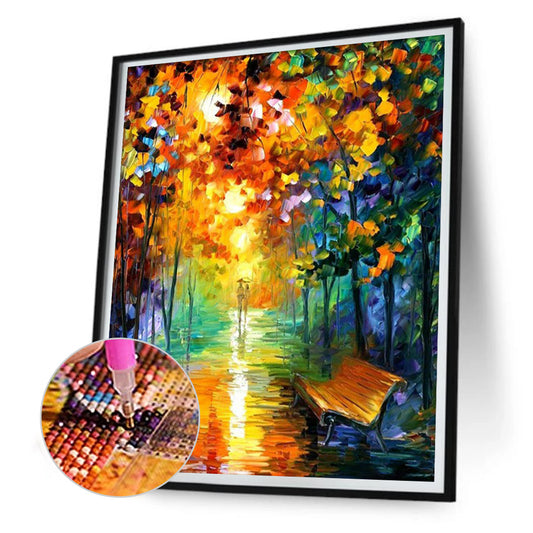 Dream Street - Full Round Drill Diamond Painting 40*50CM