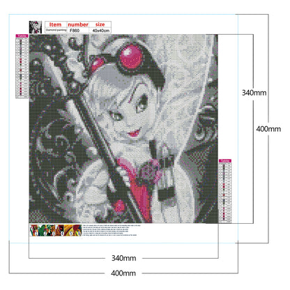 Tinker Bell - Full Square Drill Diamond Painting 40*40CM
