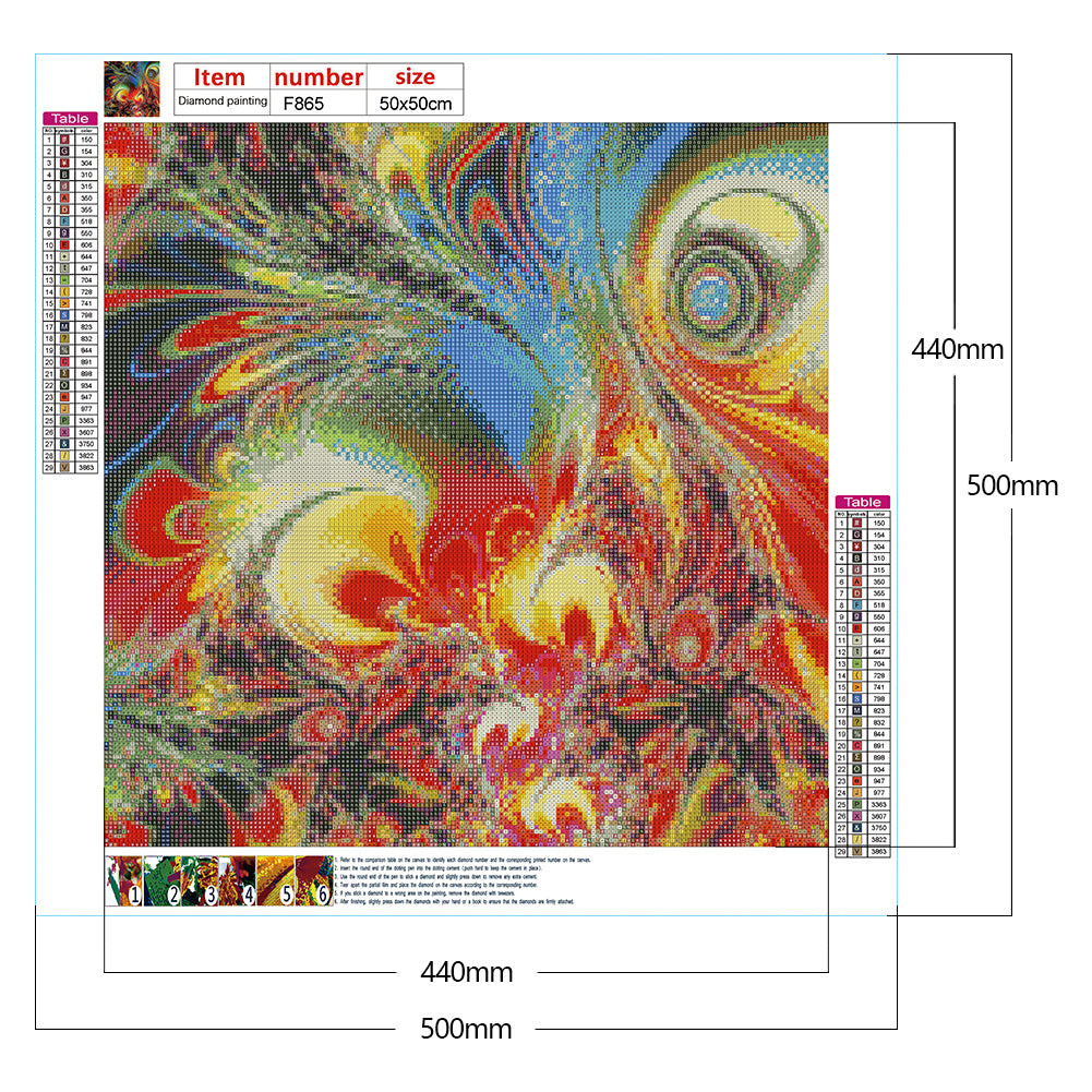 The Art Of Typing - Full Square Drill Diamond Painting 50*50CM