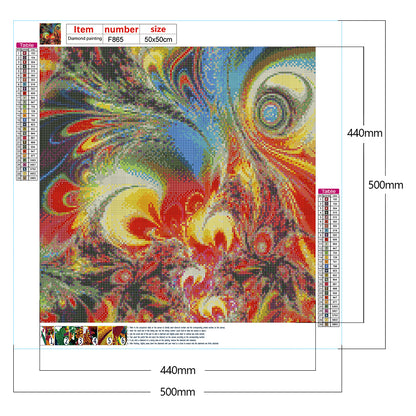 The Art Of Typing - Full Square Drill Diamond Painting 50*50CM