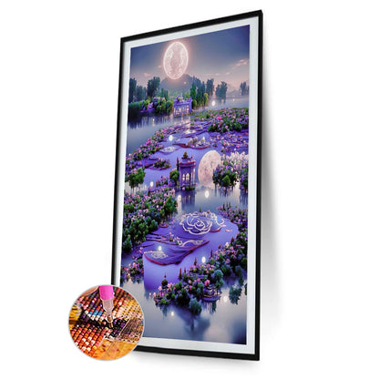 Garden Villa - Full Round Drill Diamond Painting 40*60CM