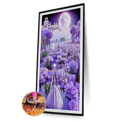 Garden Villa - Full Round Drill Diamond Painting 40*60CM