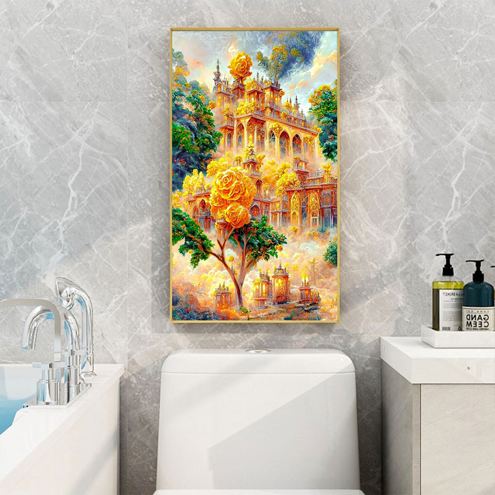 Garden Villa - Full Round Drill Diamond Painting 40*60CM