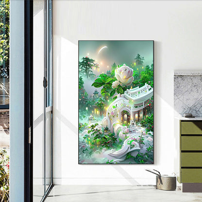 Garden Villa - Full Round Drill Diamond Painting 40*60CM