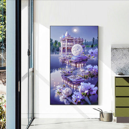 Garden Villa - Full Round Drill Diamond Painting 40*60CM