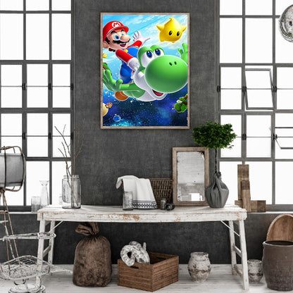 Mario - Full Round Drill Diamond Painting 40*50CM