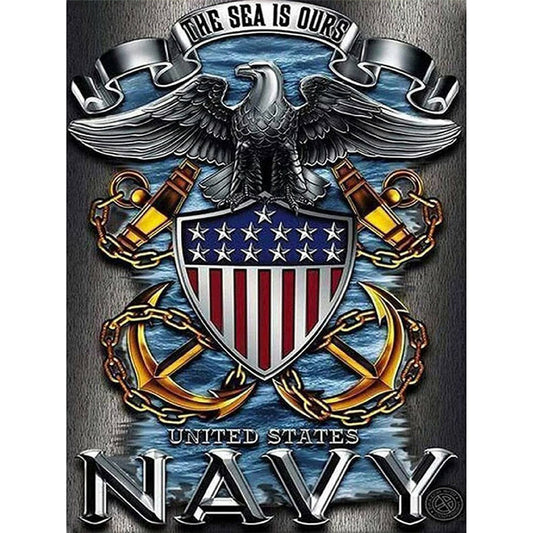American Armies - Full Square Drill Diamond Painting 30*40CM